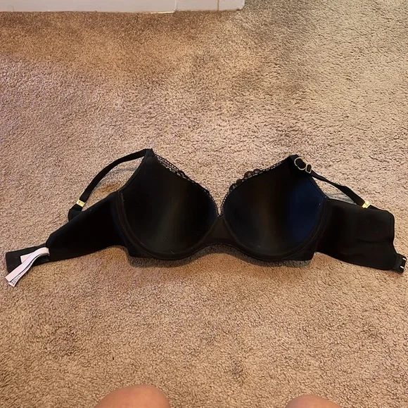 Incredible by Victorias Secret Perfect Shape Black Lace Bra - Picture 4 of 6